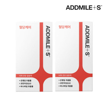 [신풍제약] 애드마일스 혈당케어 1,000mg x 60캡슐 / 1+1 총2세트