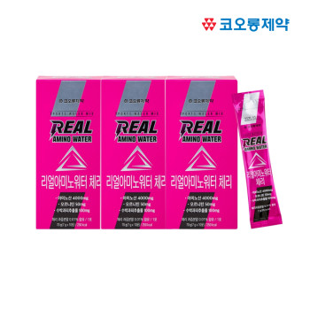 [코오롱제약] NEW리얼아미노워터_체리 [7gX10P] 3박스