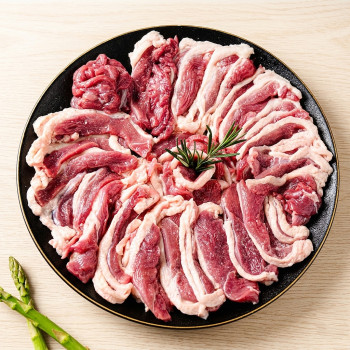 당일생산 국내산 무항생제 유황먹인 생오리 슬라이스 냉장 오리고기 오리로스 500g