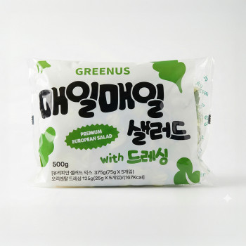 매일매일 샐러드 100g * 5개 들이 팩
