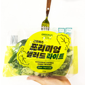 샐러드 믹스 파우치 80g * 5개 들이 팩