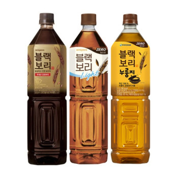 팔도 블랙보리 3종 혼합 보리차 1.5L x 12개 (오리지널/라이트/누룽지)