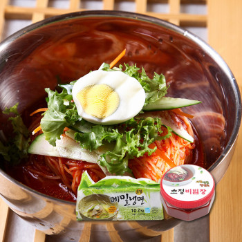 [HACCP인증] 비빔 냉면 10인분(비빔장600g + 냉면2kg)