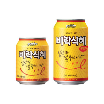 팔도 비락식혜(캔) 238ML/340ML x 24개 (안전한 박스포장)