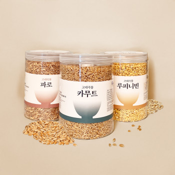[장위시장] 고대곡물 파로, 카무트, 루피니빈