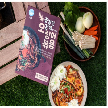 [어성호]한마리 오징어볶음 450g 밀키트/술안주 캠핑