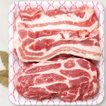 (농할) [계양산][병방] 한돈 1등급 삼겹살&목삽겹살 500g+500g 총 1kg