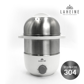 [라헨느] 더 퀸 304 올스텐 2단 멀티 계란찜기 LHN-EG360