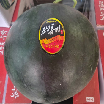 (농할)★달콤달콤★국내산 흑수박 3~6kg 택
