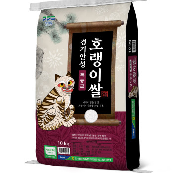 [안성농협] 호랭이쌀 10kg 수찬미 특등급 고품질 찰기가득 담백한 쌀