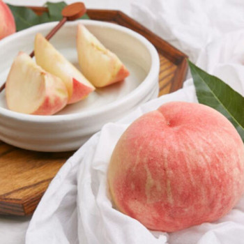 (농할) [첫출하] 고흥_햇 백도 복숭아 [1.25kg-2.5kg]