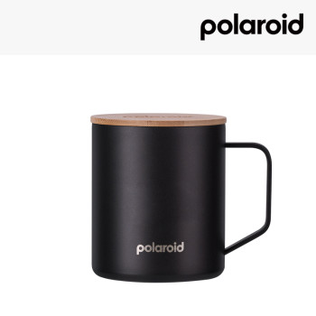 폴라로이드 마크 폴라 스텐컵 블랙 450ml