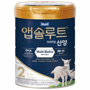 앱솔루트 프리미엄 산양 분유 2단계 750g x 1개