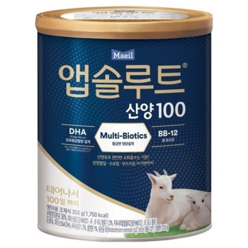 앱솔루트 산양 100 분유 350g x 1개