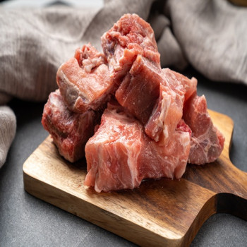 [지리산산골흑돼지] 등뼈 1kg(냉동)