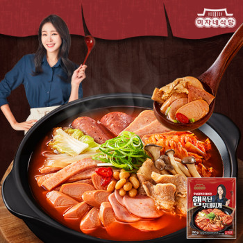 [굿지앤] 미자네 햄폭판 부대찌개 700g 2팩 / 5팩