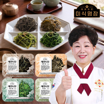 [굿지앤] 미식명장 국내산 제철 산나물 4종