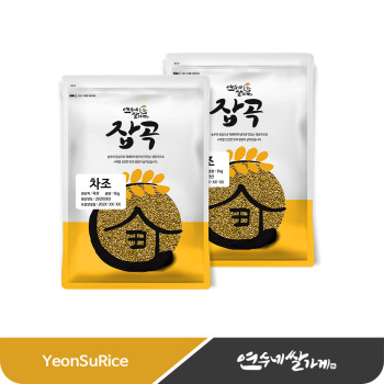국산 차조 2kg(1kgX2) 차 좁쌀 청차조