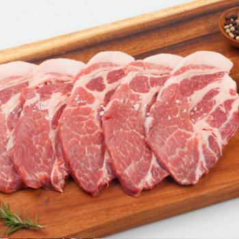 [미트] 고소한 육즙 구이용 목살 500g(급냉)