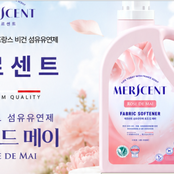 메르센트 섬유유연제 로즈드메이 4.5리터