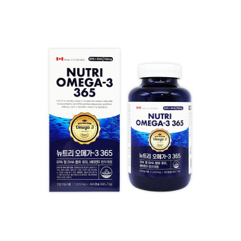 (캐나다직수입) 뉴트리 오메가-3 365 (1,002mg x 365캡슐)