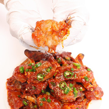 연평도 양념게장 손질 꽃게장 한입게장 1kg