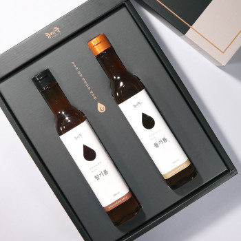 [농부가바로팜] [콩여울] 정담고을3호 참기름+들기름 260ml