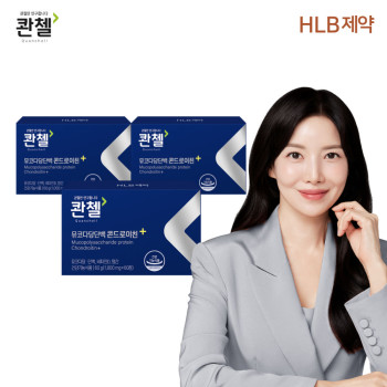 [콴첼] 뮤코다당단백 콘드로이친 + 60정 3박스