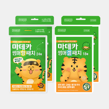[동국제약] 마데카 썸머 향 패치 24매 x 2개 + 겔 패치 18매 x 2개
