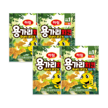 [하림] 용가리치킨 300g 4개 세트