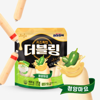 [천하장사] 더블링 청양마요 400g (25g*16개입)