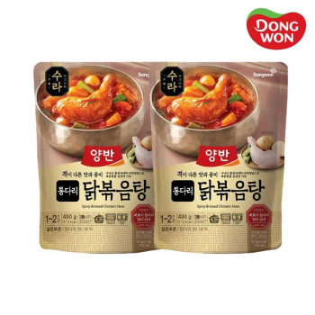 [동원] 양반 수라 통다리 닭볶음탕 490g x 3팩