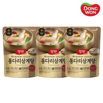 [동원] 양반 수라 통다리 삼계탕 460g x 3봉