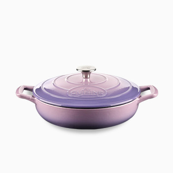 [La Cuisine] 라퀴진 아일랜드 무쇠 원형 전골냄비 25cm