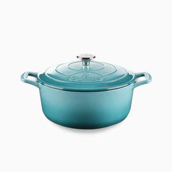 [La Cuisine] 라퀴진 아일랜드 무쇠 원형 냄비 24cm