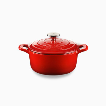 [La Cuisine] 라퀴진 아일랜드 무쇠 원형 냄비 18cm