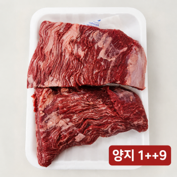 [계양산][우가돈] 국내산 한우 1++(9) 양지 국거리 600g
