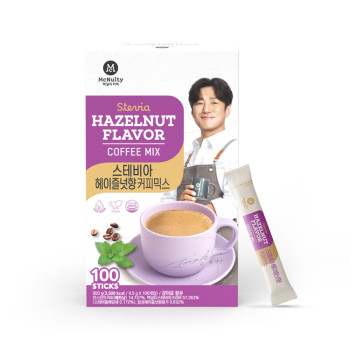 [맥널티] 스테비아 헤이즐넛향 커피믹스 100개입