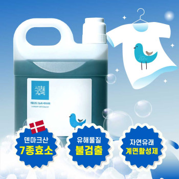 [생활감동] 3.8L 고농축 대용량 세탁세제 / 일반 드럼 겸용