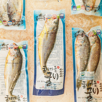 영광 법성포 진공 굴비 5팩 10미 개별 포장