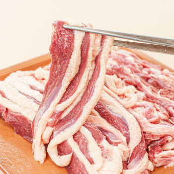 국내산 생오리 슬라이스 500g 1kg