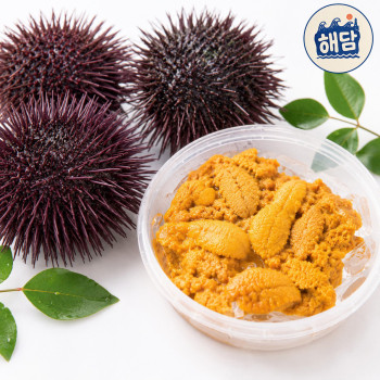 [해담] 동해안 바다향 가득한 성게알 60g/100g (빙장포장)