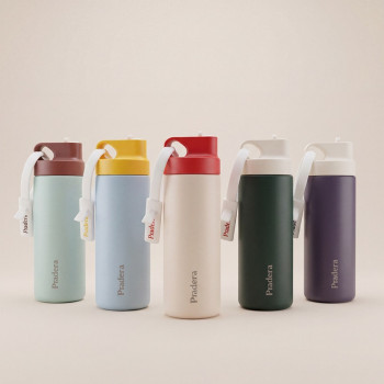 [프라데라] 스트로우 스포츠형 AirSip 텀블러 550ml