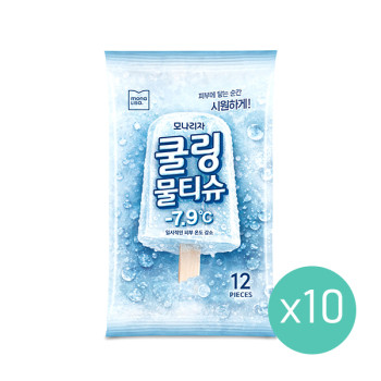 모나리자 쿨링 물티슈 12매[10개]