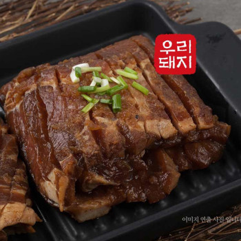 [역전갈비] 국내산_한돈 양념 수제포 갈비 500gx2팩(냉동)