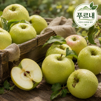 [푸르내] 경북 청사과(정품) 3kg/5kg (썸머킹/썸머프린스/아오리)