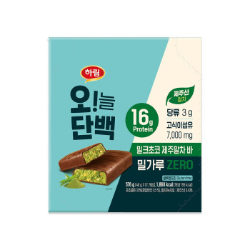 [하림] 오늘단백 밀크초코 제주말차바 48g 12개