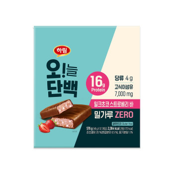 [하림] 오늘단백 밀크초코 스트로베리바 48g 12개