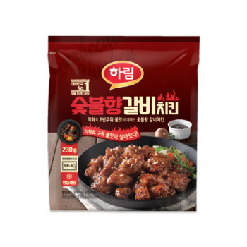 [하림] 숯불향갈비치킨 230g 3개