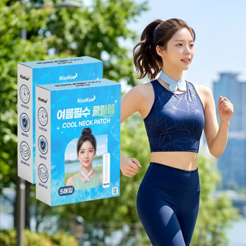 [키스쿠] 여름 필수 쿨링템 쿨넥패치 아이스패치 (5매입)